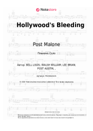 Ноты, аккорды Post Malone - Hollywood's Bleeding