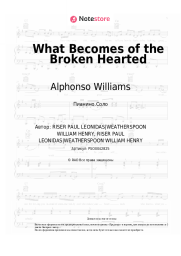 Ноты, аккорды Alphonso Williams - What Becomes of the Broken Hearted