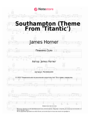 undefined James Horner - Southampton (Theme From 'Titantic')