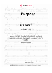 Ноты, аккорды Era Istrefi, Jonas Blue - Purpose