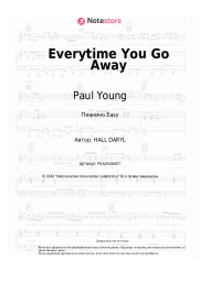 Ноты, аккорды Paul Young - Everytime You Go Away