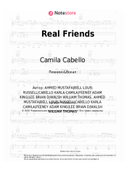 Ноты, аккорды Camila Cabello, Swae Lee - Real Friends