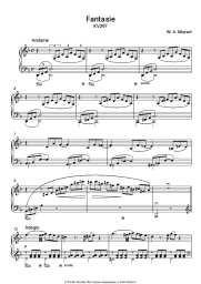 undefined Вольфганг Амадей Моцарт - Фантазия No.3 ре минор, k.397