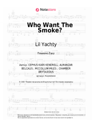 Ноты, аккорды Lil Yachty, Cardi B, Offset - Who Want The Smoke?