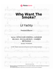 Ноты, аккорды Lil Yachty, Cardi B, Offset - Who Want The Smoke?