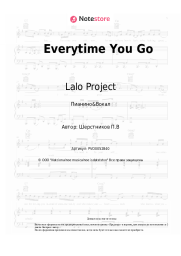 Ноты, аккорды Lalo Project - Everytime You Go