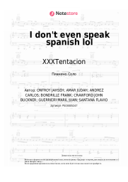 undefined XXXTentacion - I don't even speak spanish lol