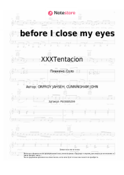 undefined XXXTentacion - before I close my eyes