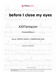 undefined XXXTentacion - before I close my eyes