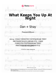 Ноты, аккорды Dan + Shay - What Keeps You Up At Night