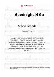 undefined Ariana Grande - Goodnight N Go