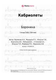 undefined Боронина - Кабриолеты