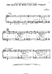 Ноты, аккорды Nino Rota - The Death of Mercutio and Tybalt