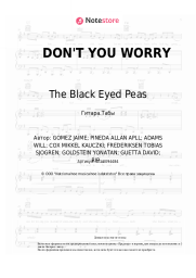 undefined The Black Eyed Peas, Shakira, David Guetta - DON'T YOU WORRY