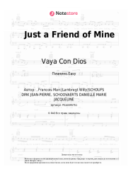 Ноты, аккорды Vaya Con Dios - Just a Friend of Mine