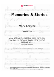 undefined Mark Forster - Memories & Stories