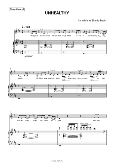 undefined Anne-Marie, Shania Twain - Unhealthy