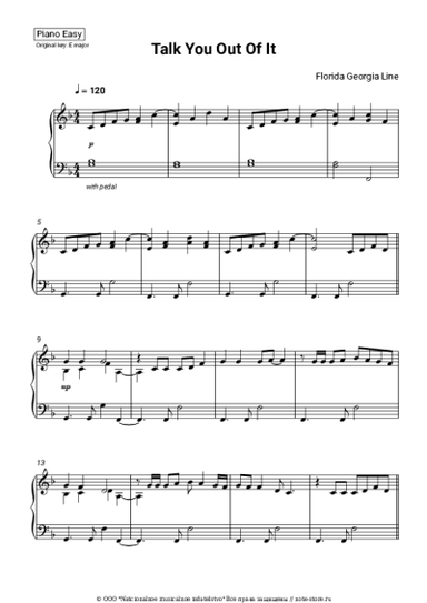 undefined Florida Georgia Line - Talk You Out of It