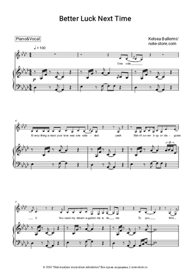 undefined Kelsea Ballerini - Better Luck Next Time