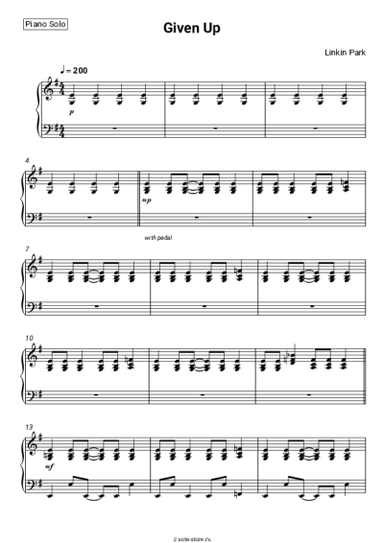 undefined Linkin Park - Given Up