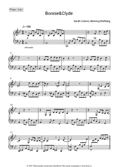 undefined Sarah Connor, Henning Wehland - Bonnie & Clyde