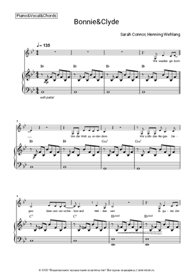 undefined Sarah Connor, Henning Wehland - Bonnie & Clyde