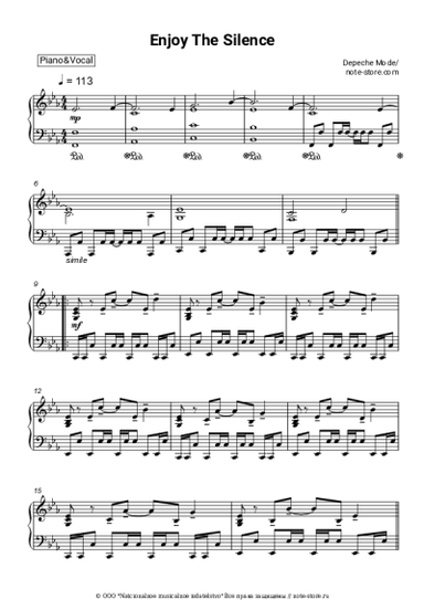 undefined Depeche Mode - Enjoy the Silence