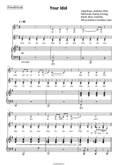 undefined Saja Boys, Andrew Choi, Neckwav, Danny Chung, Kevin Woo, SamUIL, KPop Demon Hunters Cast - Your Idol