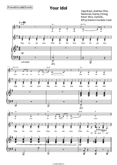 undefined Saja Boys, Andrew Choi, Neckwav, Danny Chung, Kevin Woo, SamUIL, KPop Demon Hunters Cast - Your Idol