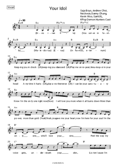 undefined Saja Boys, Andrew Choi, Neckwav, Danny Chung, Kevin Woo, SamUIL, KPop Demon Hunters Cast - Your Idol