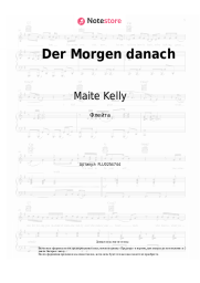 Ноты, аккорды Maite Kelly - Der Morgen danach