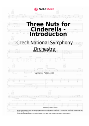 Ноты, аккорды Czech National Symphony Orchestra, Jan Chalupecký - Three Nuts for Cinderella - Introduction