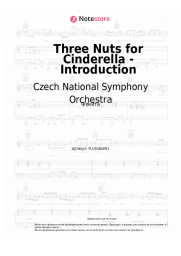 Ноты, аккорды Czech National Symphony Orchestra, Jan Chalupecký - Three Nuts for Cinderella - Introduction