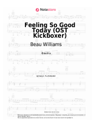 Ноты, аккорды Beau Williams - Feeling So Good Today (OST Kickboxer)