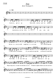 undefined Shakira - Zoo (From 'Zootopia 2')