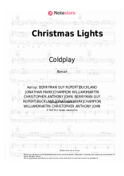 undefined Coldplay - Christmas Lights