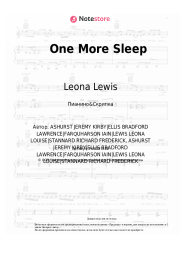 undefined Leona Lewis - One More Sleep