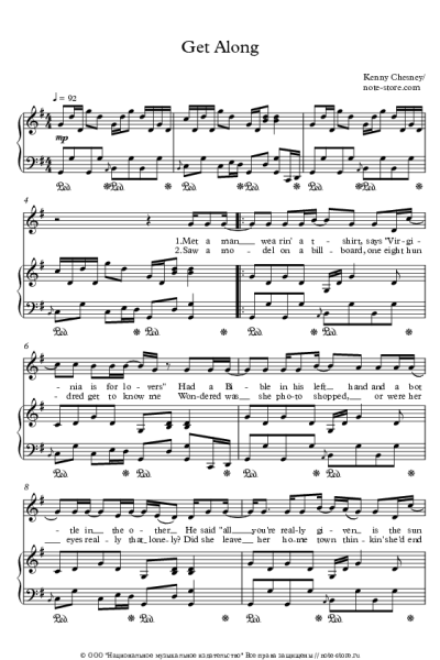 undefined Kenny Chesney - Get Along