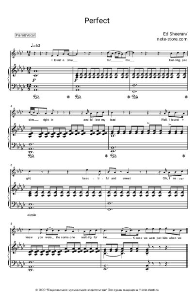 undefined Ed Sheeran - Perfect