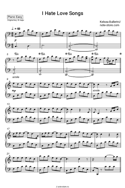 undefined Kelsea Ballerini - I Hate Love Songs
