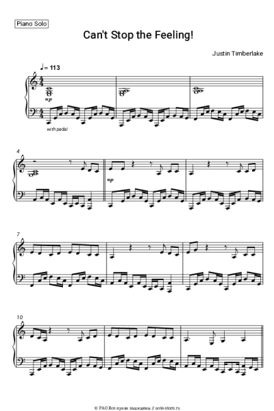 undefined Justin Timberlake - Can't Stop the Feeling!