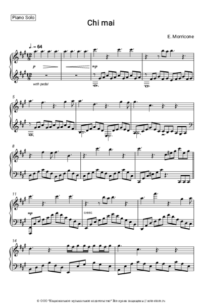 undefined Ennio Morricone - Chi Mai
