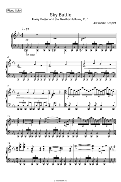 undefined Alexandre Desplat - Sky Battle
