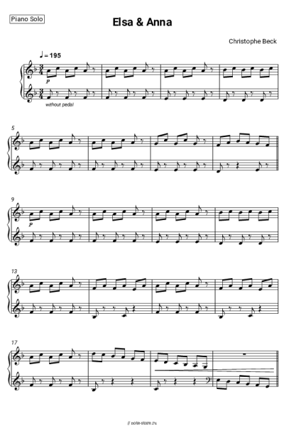 undefined Christophe Beck - Elsa & Anna