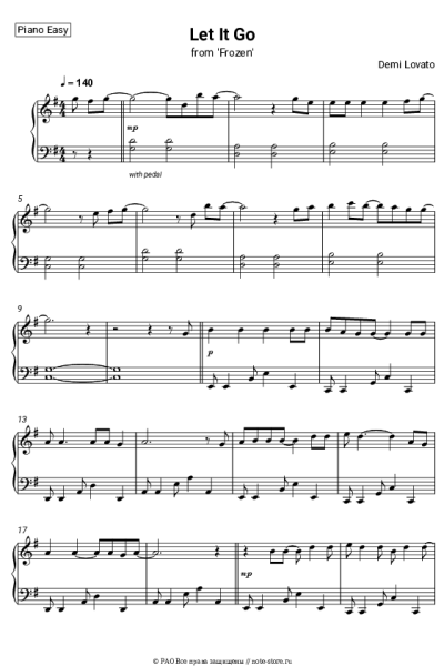 undefined Demi Lovato - Отпусти и забудь (OST 'Холодное Сердце')