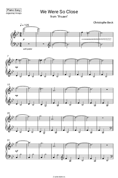 undefined Christophe Beck - We Were So Close