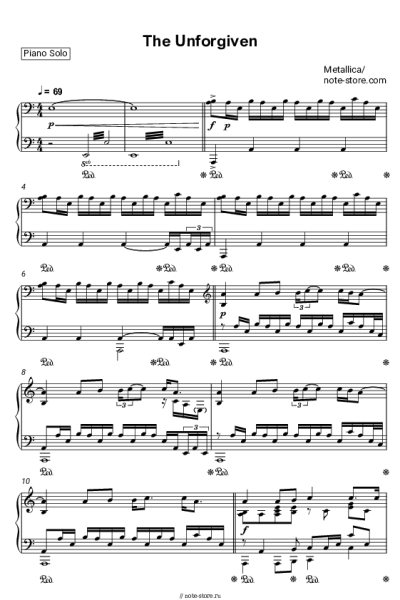 undefined Metallica - The Unforgiven