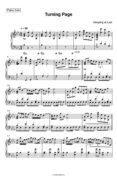 undefined Sleeping at Last - Turning Page