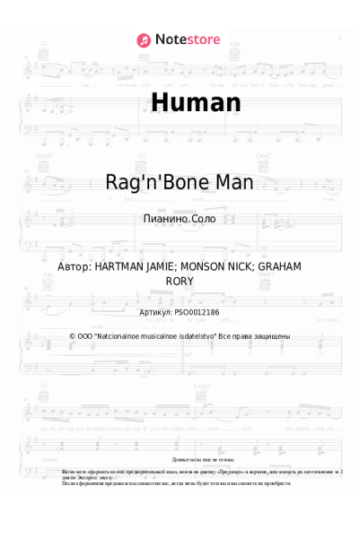 undefined Rag'n'Bone Man - Human