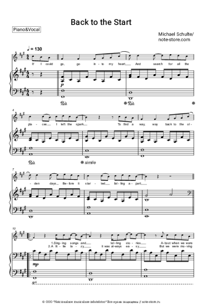 undefined Michael Schulte - Back to the Start